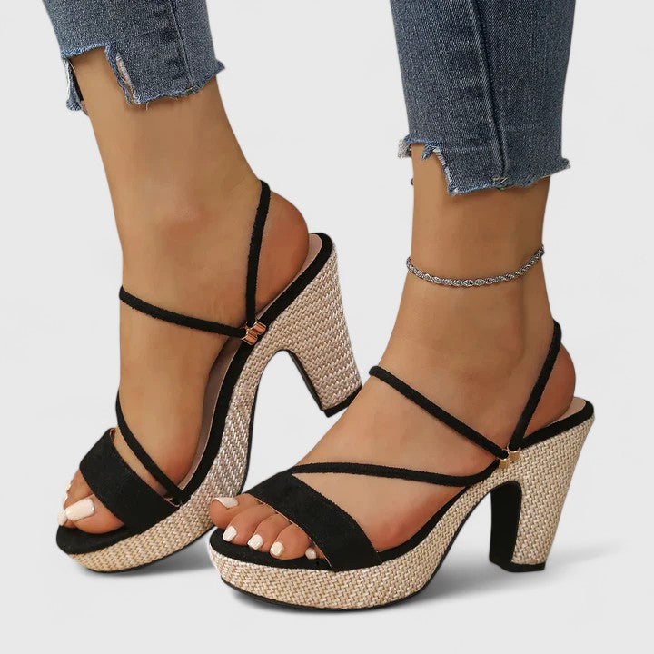 Lorienna | Sophisticated Strap Heels