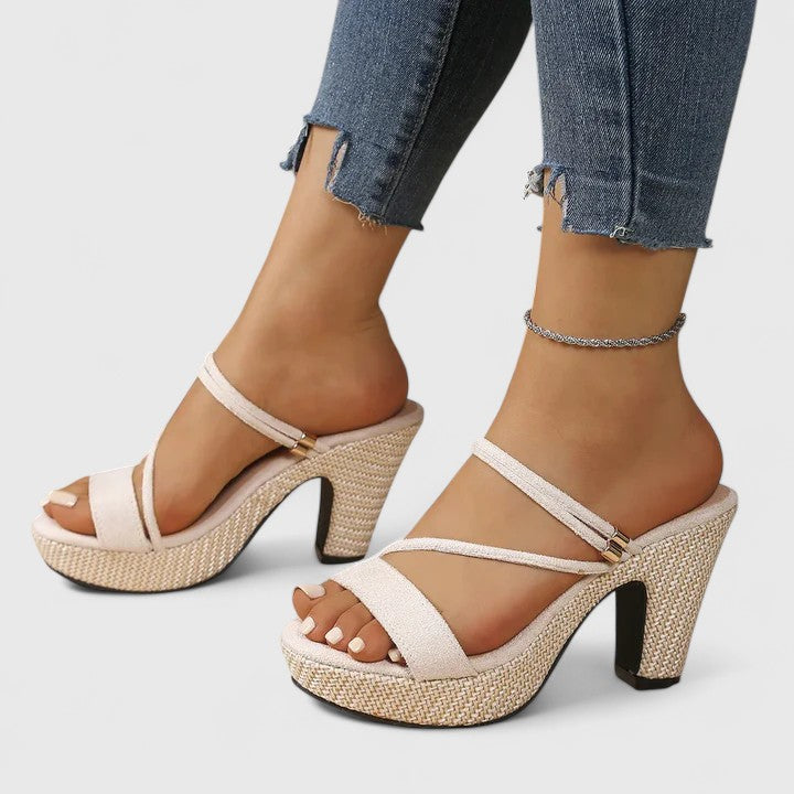 Lorienna | Sophisticated Strap Heels
