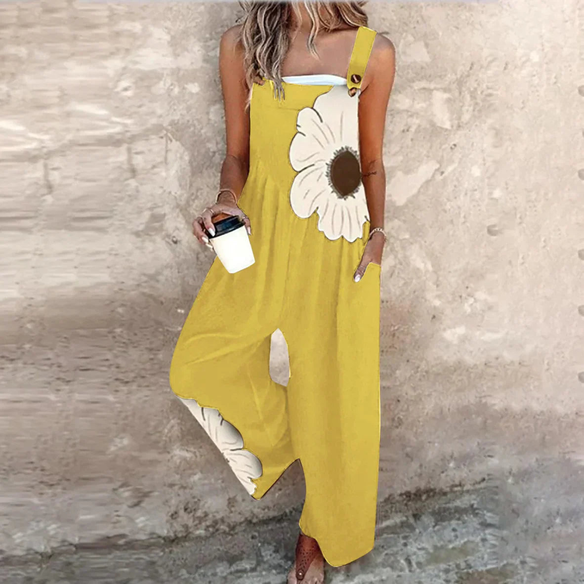 Lola | Printed Wide-Leg Jumpsuit