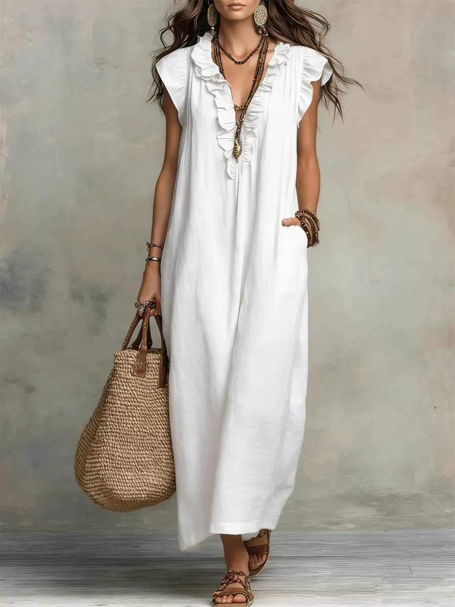 Nancy | Bohemian Maxi Dress