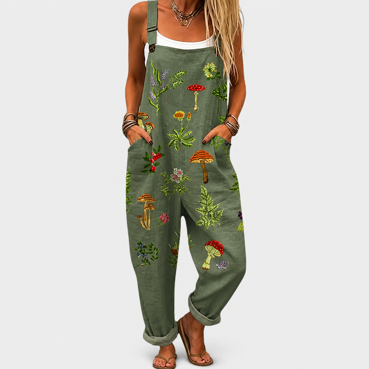 Maddison | Printed Wide-Leg Jumpsuit