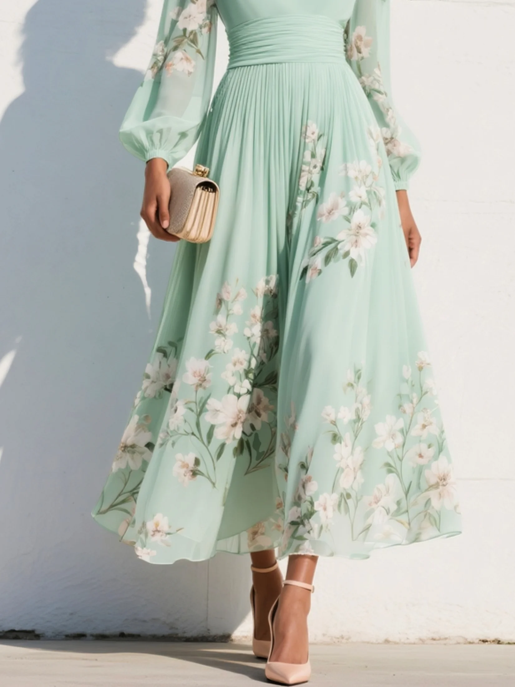 Amelira Bloom Midi Dress