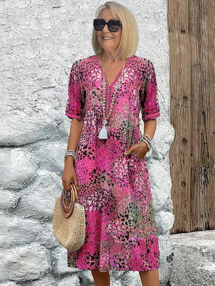 Rosalind Bloom Midi Dress